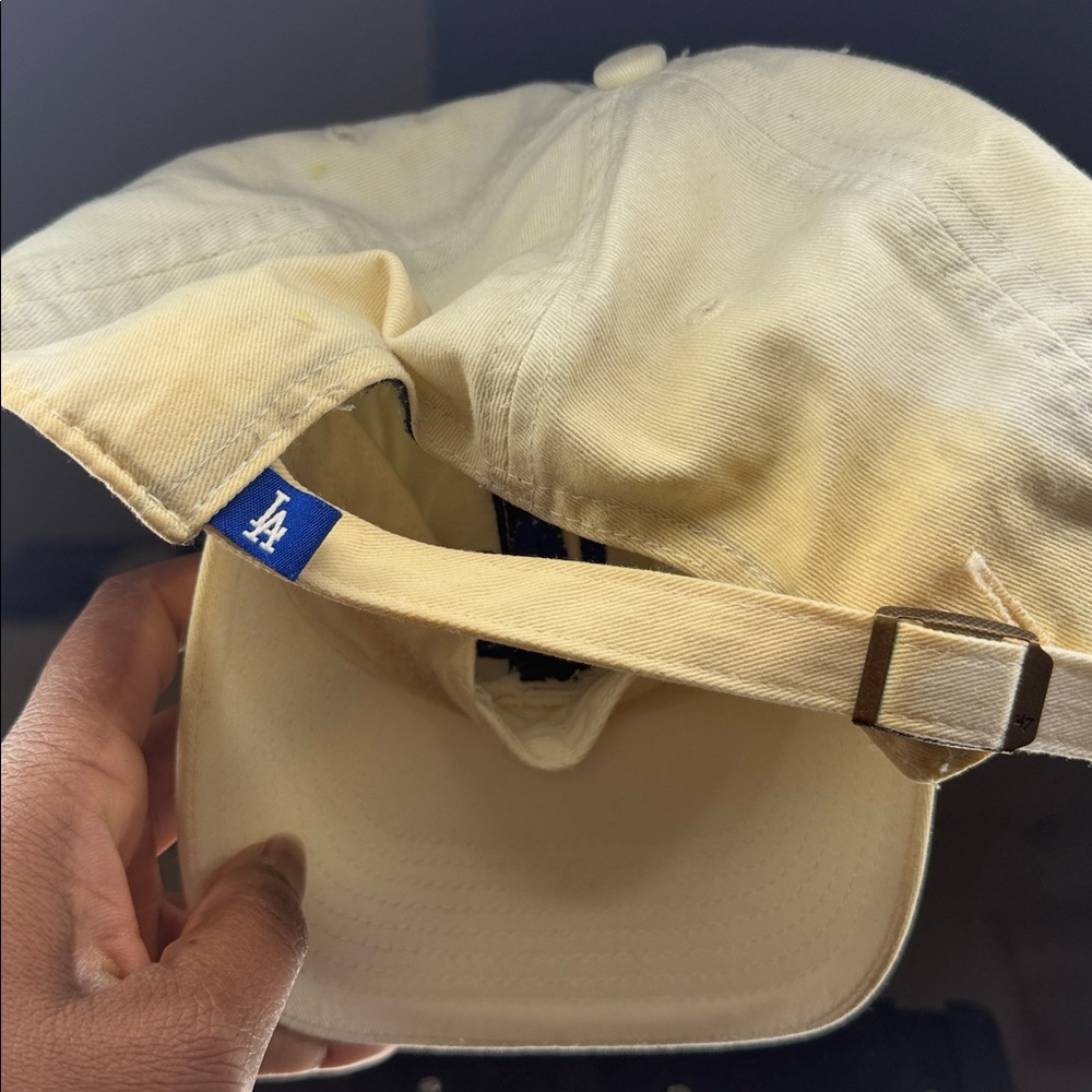LA Hat 🧢 Cap (adjustable cap) stained as pictured SAME DAY SHIP - Picture 7 of 8